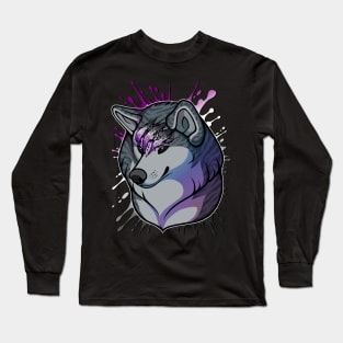 Ginga Nagareboshi Gin Pride - Ace Asexual LGBT Long Sleeve T-Shirt